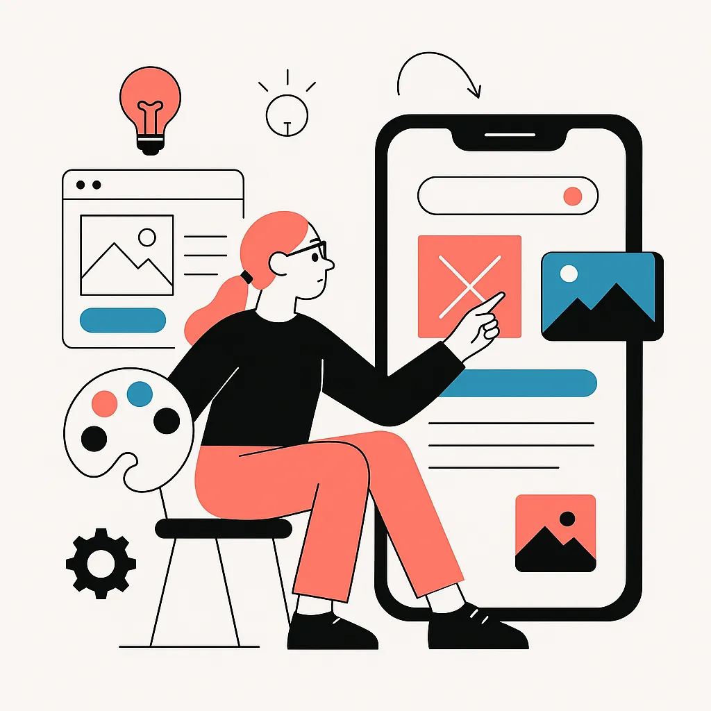 Website accessibility and ADA compliance illustration
