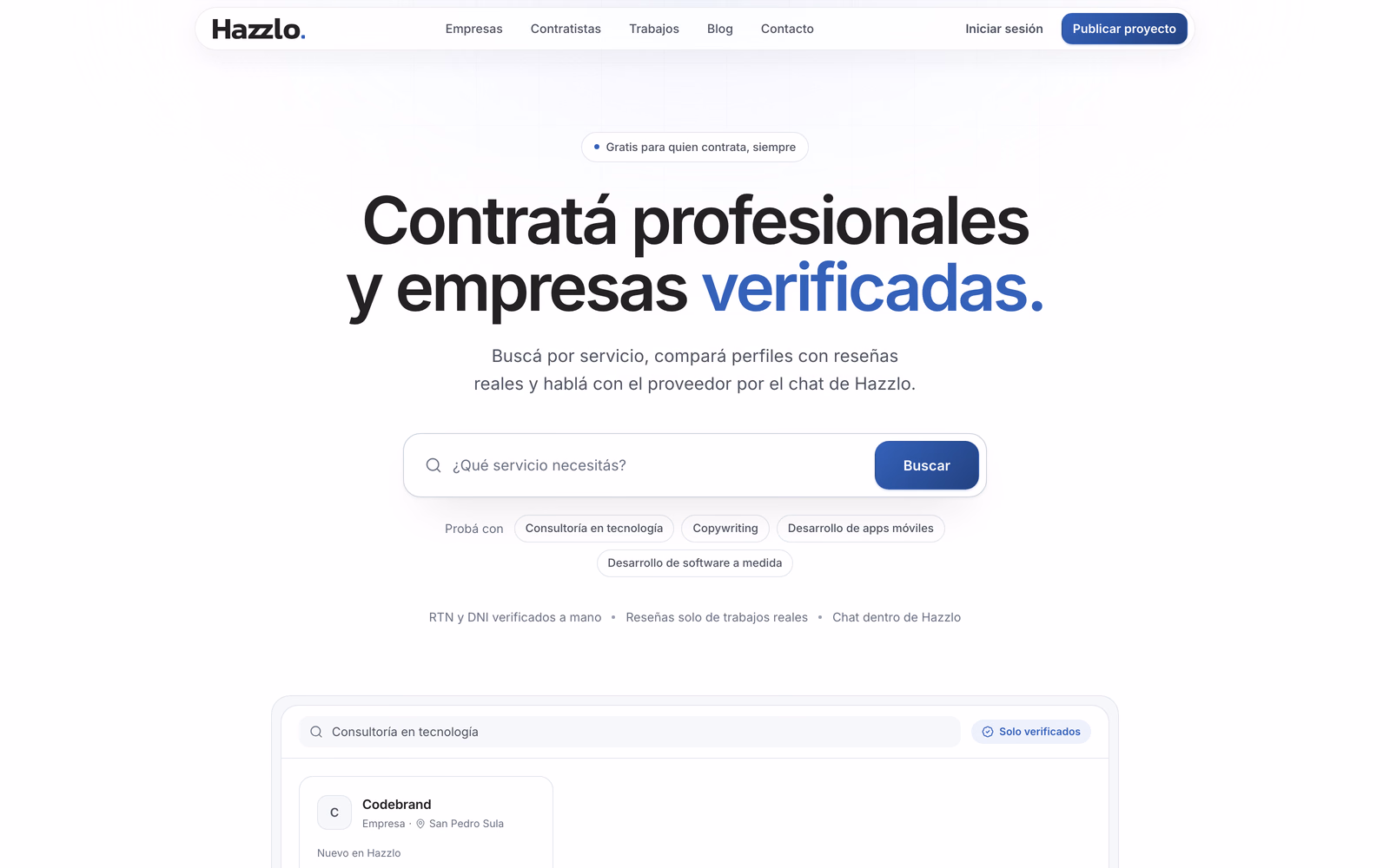 Hazzlo, Marketplace · Honduras